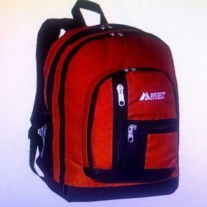 Everest mid size double compartment backpack with cargo room